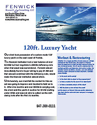 Case Study of the 120ft Luxury Yacht
